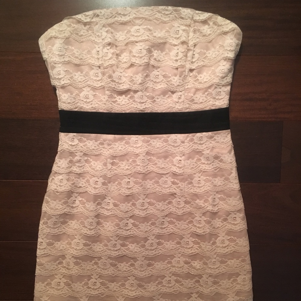 Lacy cocktail dress